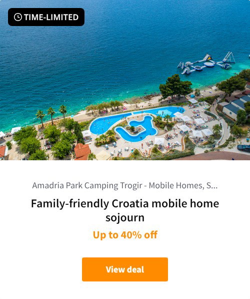 Family-friendly Croatia mobile home sojourn