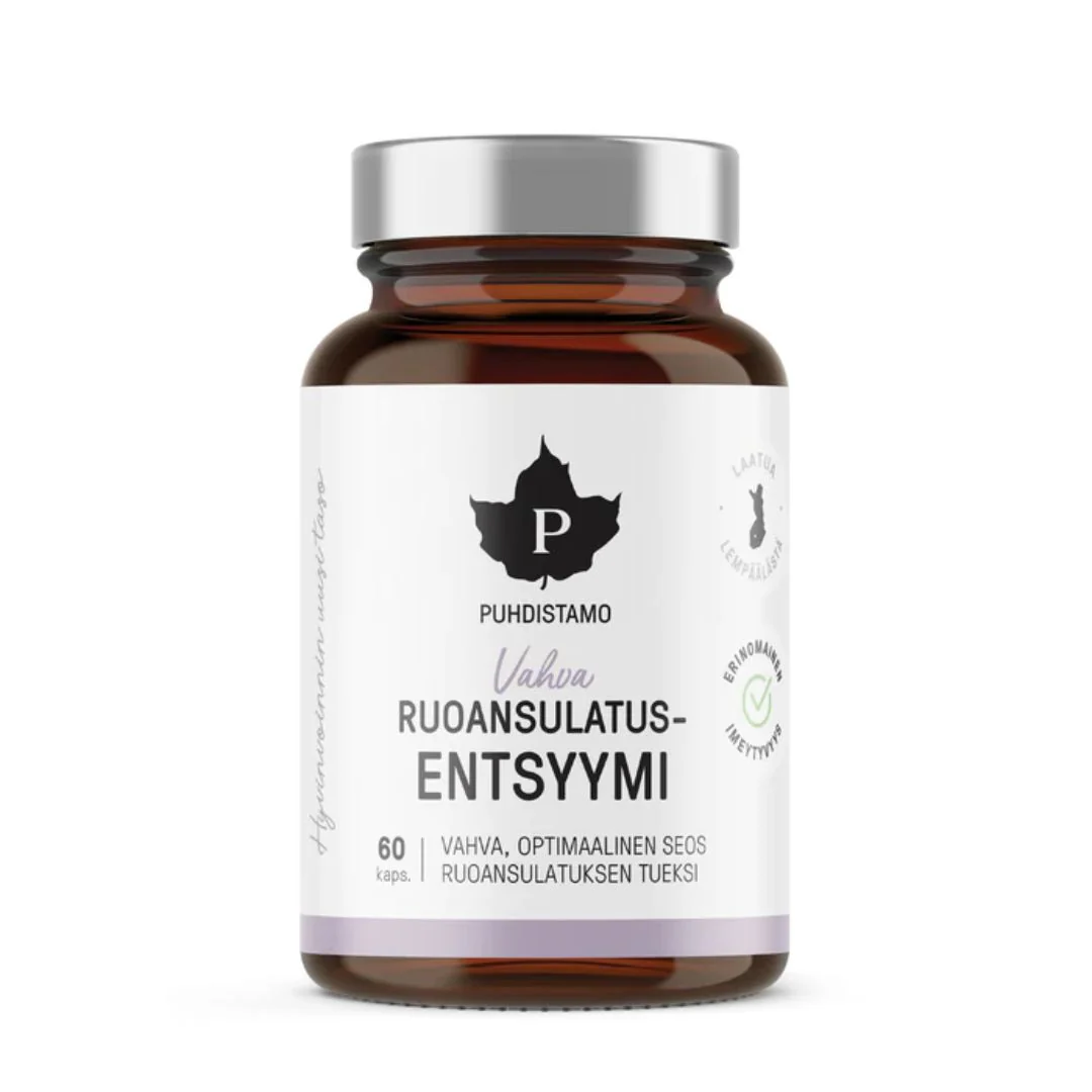 Image of Puhdistamo Vahva Ruoansulatusentsyymi, 60 kaps.