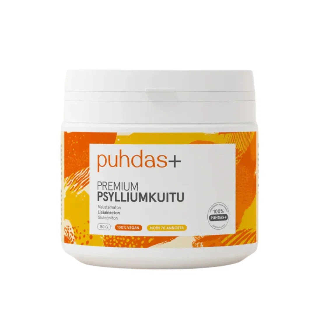 Image of Puhdas+ Premium Psyllium kuitu, 180g