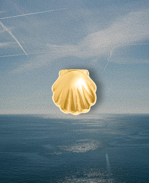 Mini Scallop Shell Charm