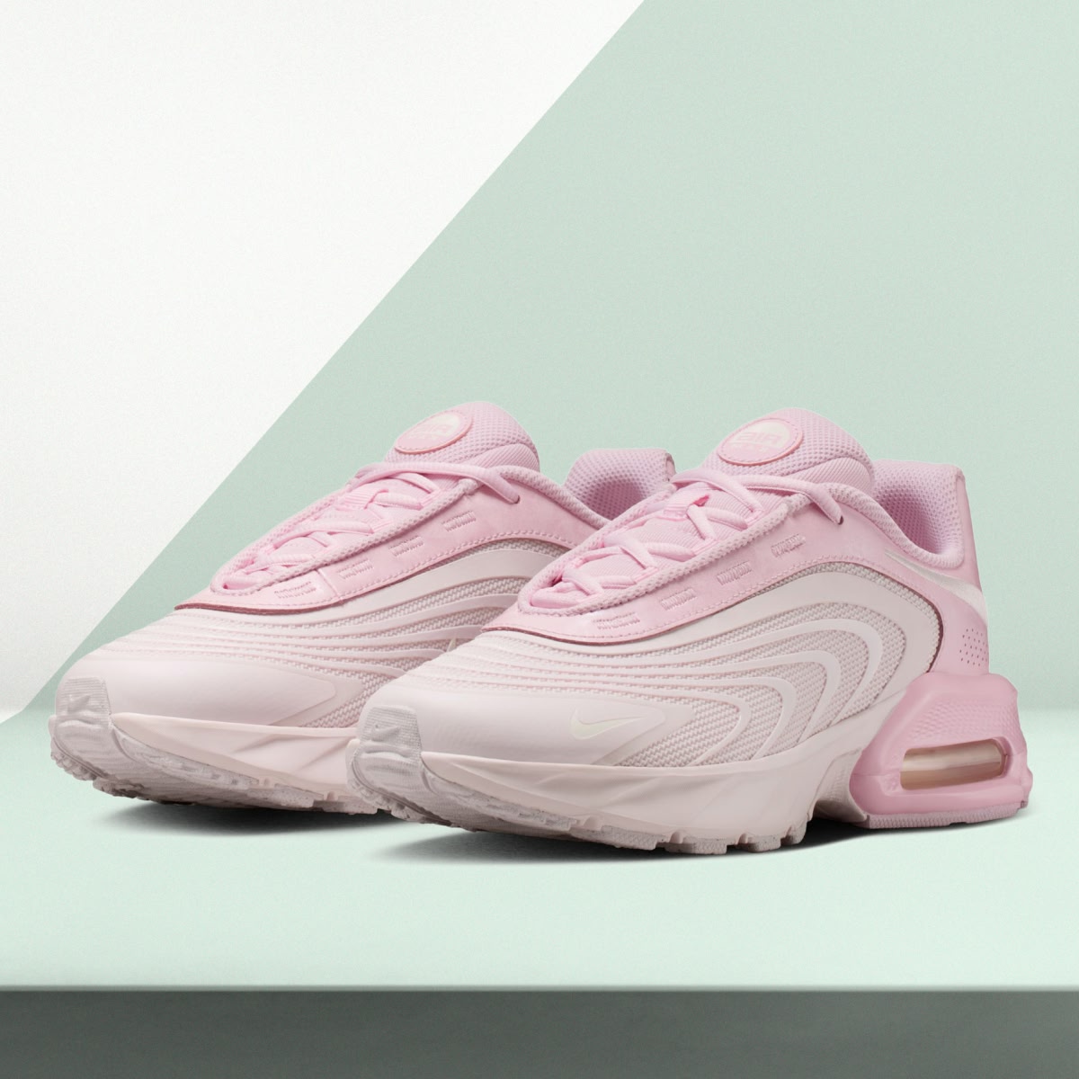 Shop women's Nike, featuring Air Maxes in pink