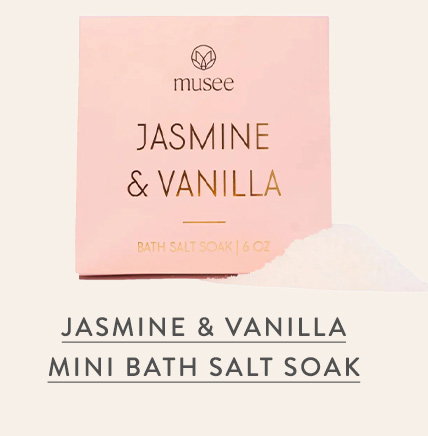 Jasmine & Vanilla Mini Bath Salt Soak 