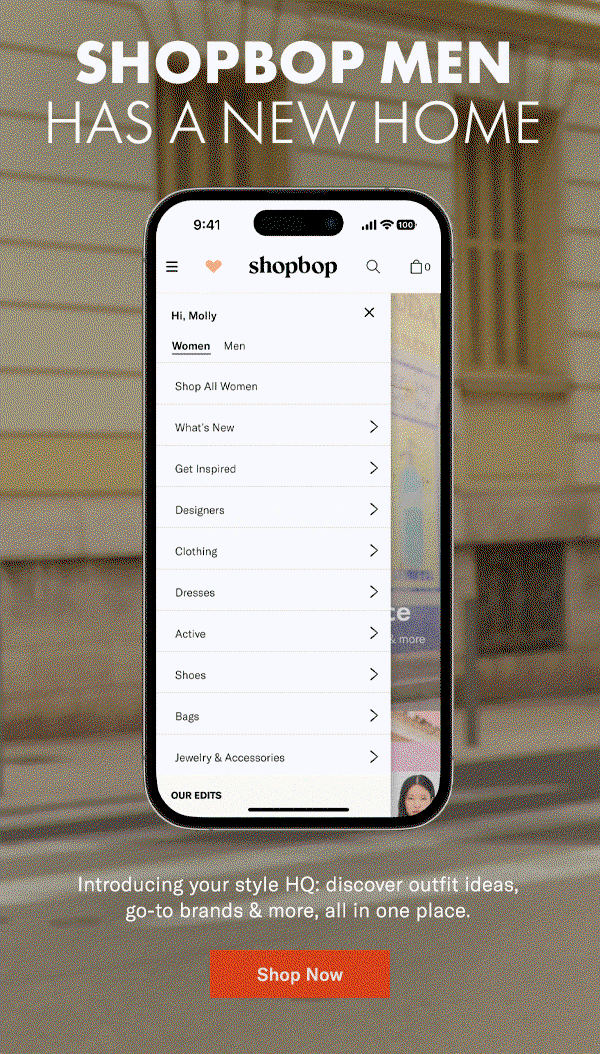 Shopbop Men Has a New Home