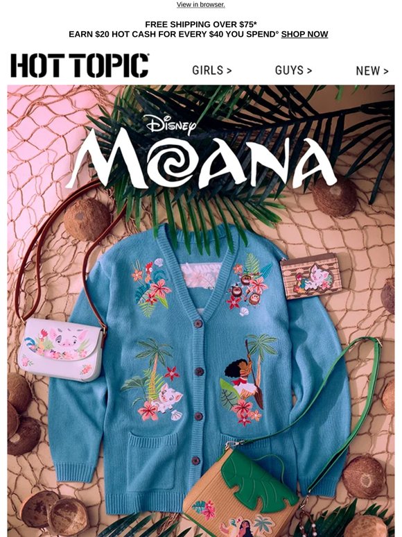 New Moana pieces that'll make a splash 🌊