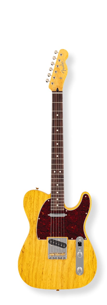 Made in Japan Limited Telecaster, Raw Ash