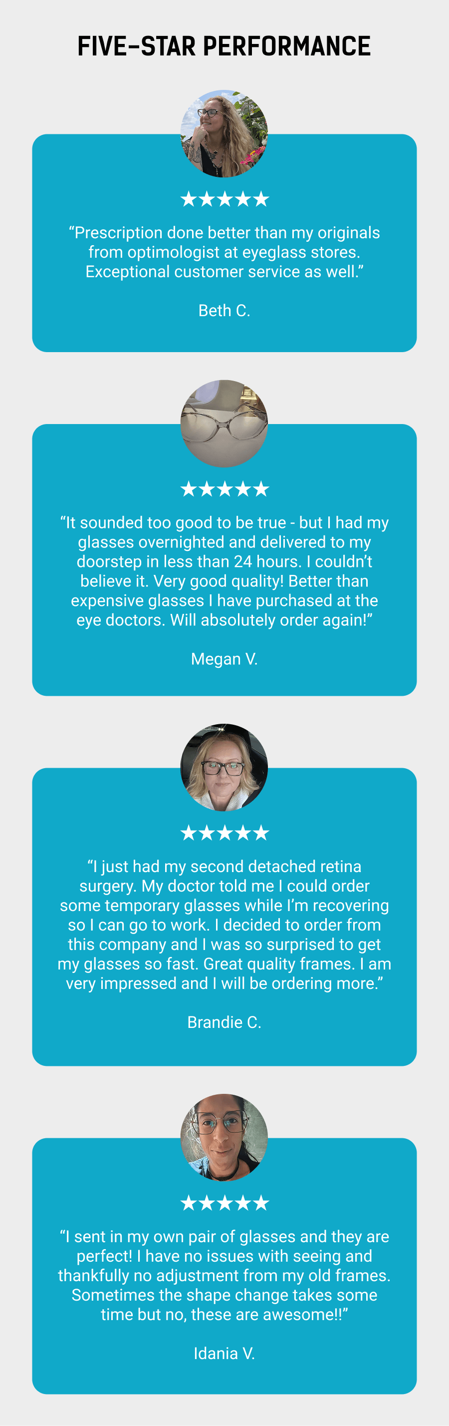 Five-star Performance Reviews