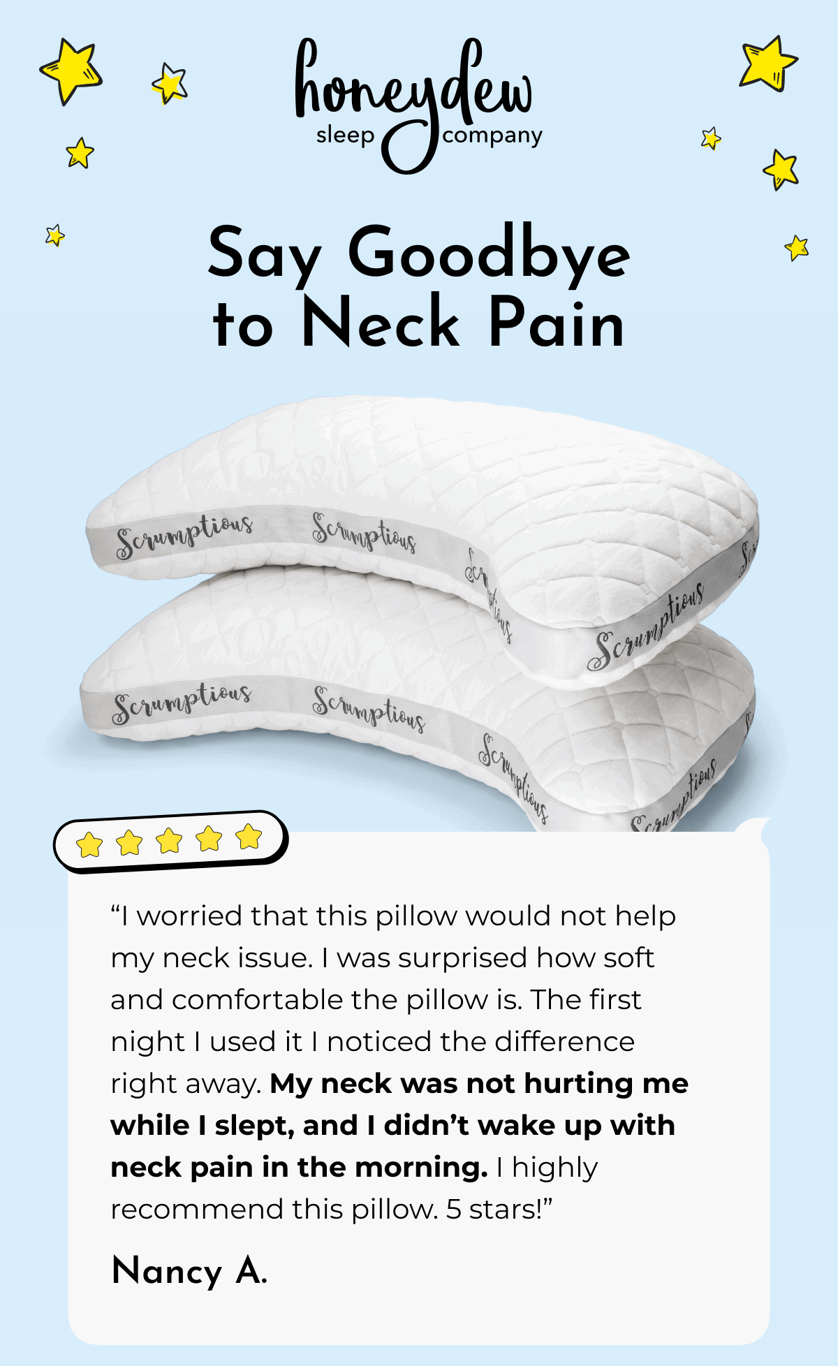 Say Goodbye to Neck Pain