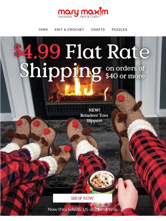 Fill Your Cart Before $4.99 Shipping Ends