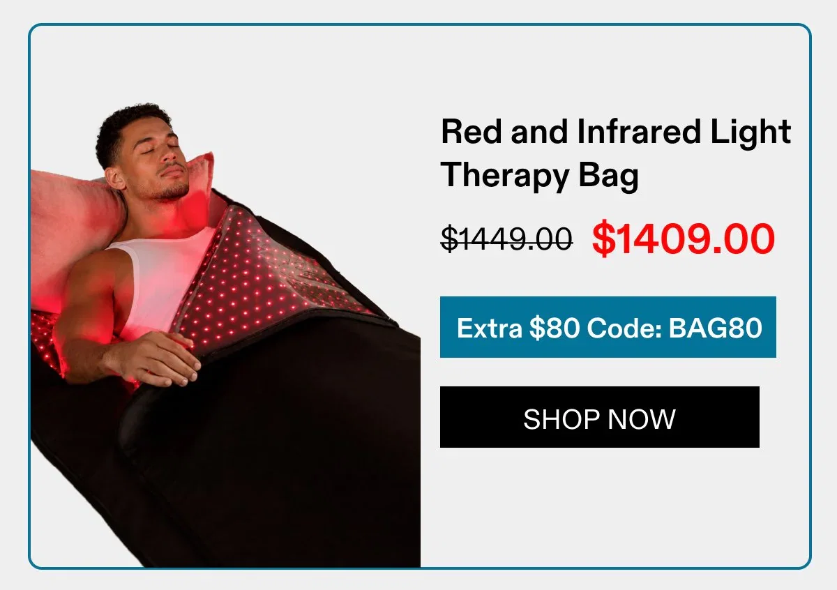 Red and Infrared Light Therapy Bag