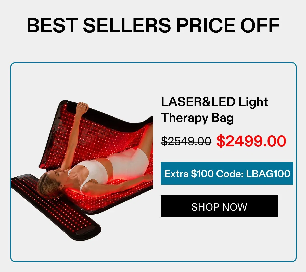 Laser&LED Light Therapy Bag