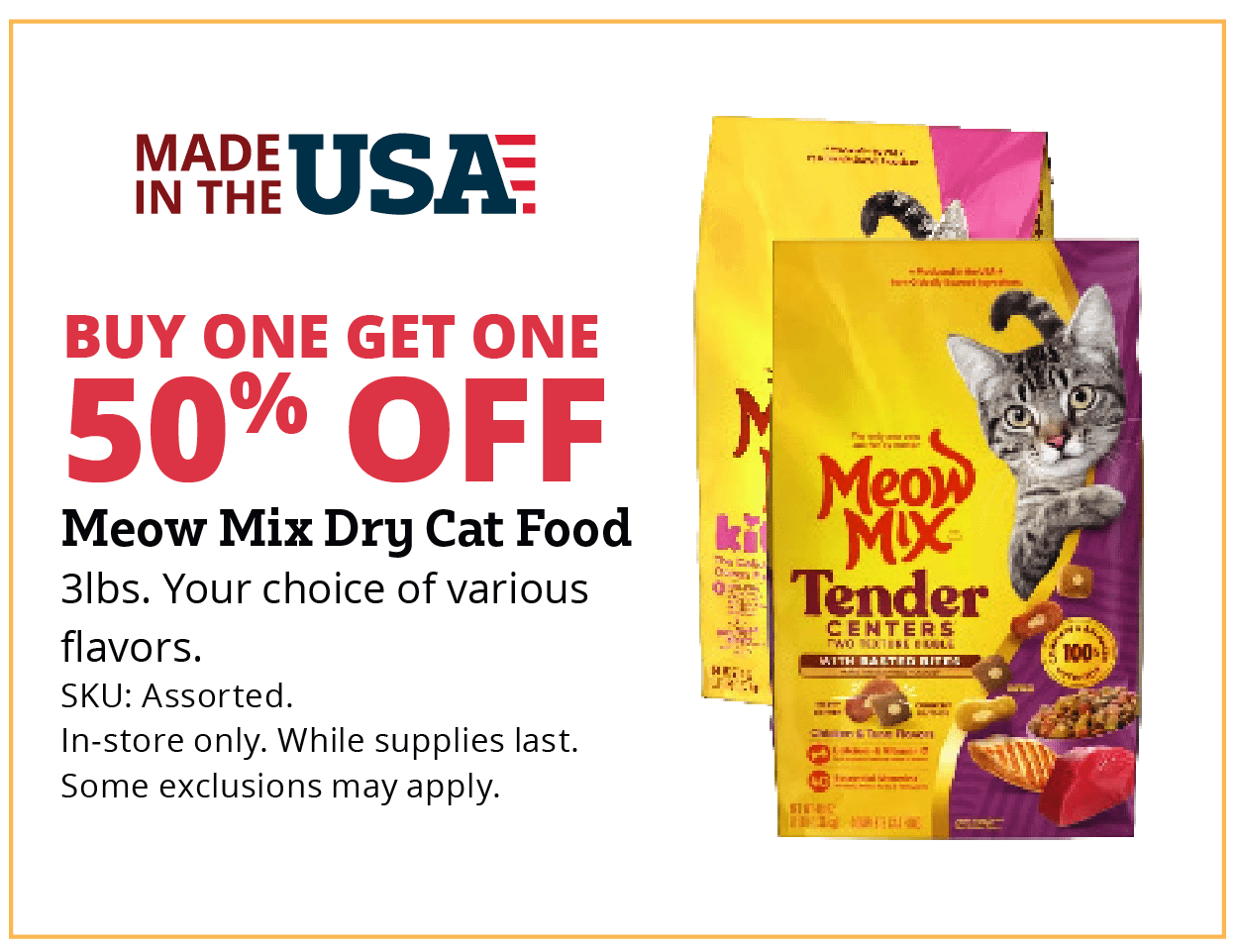 Meow Mix Dry Cat Food