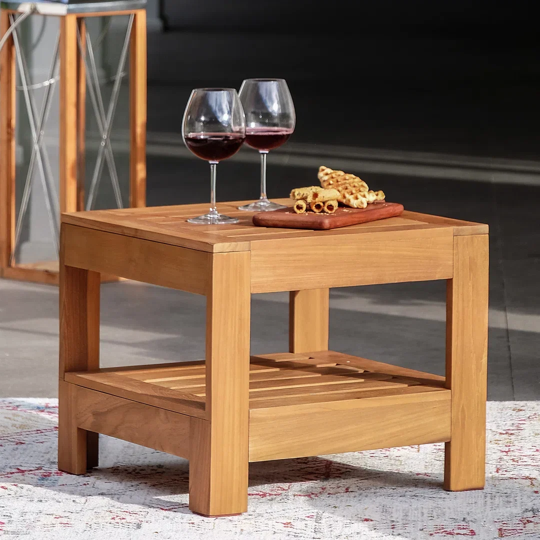 Chaney Wooden Side Table