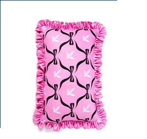 Pink Playboy Coquette Rabbit Head Pillow