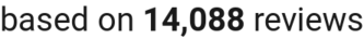 number of reviews