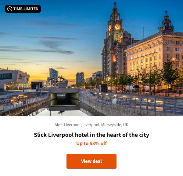 Slick Liverpool hotel in the heart of the city