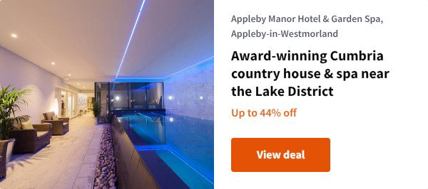 Award-winning Cumbria country house & spa near the Lake District