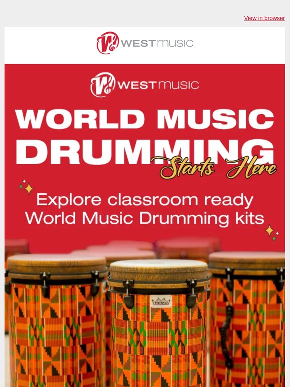 Summer Is a Smart Time to Start World Drumming