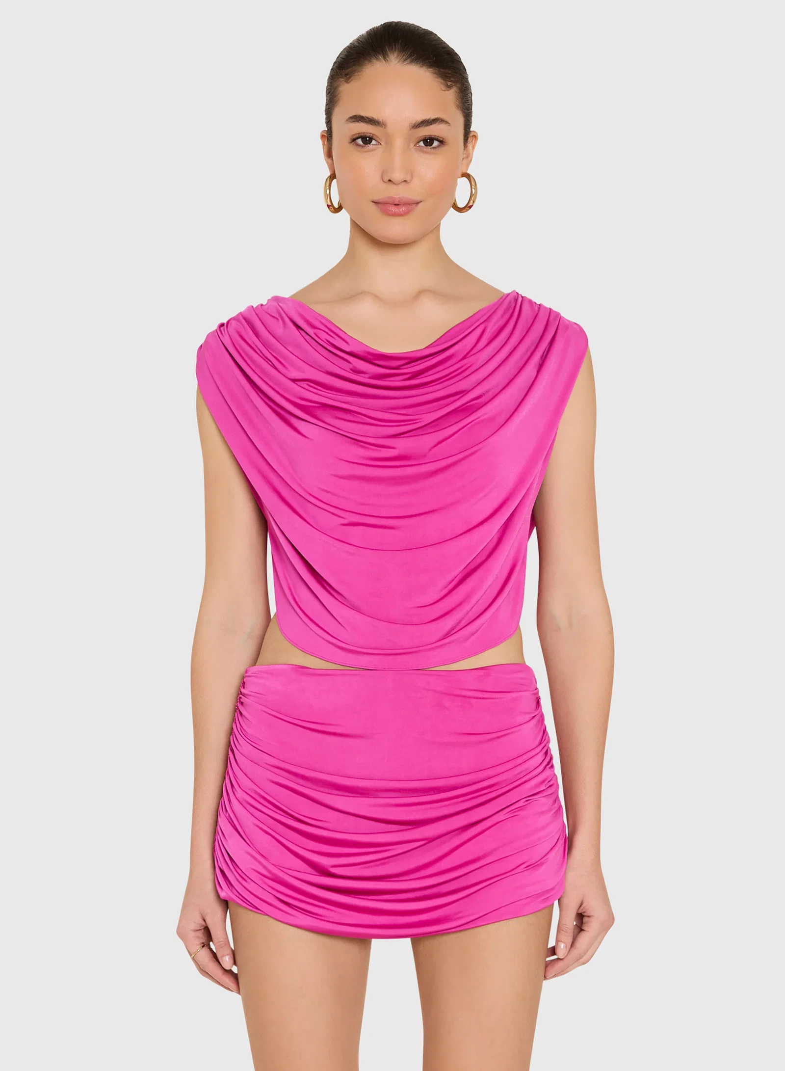 Image of  Amika Top - Dark Hot Pink