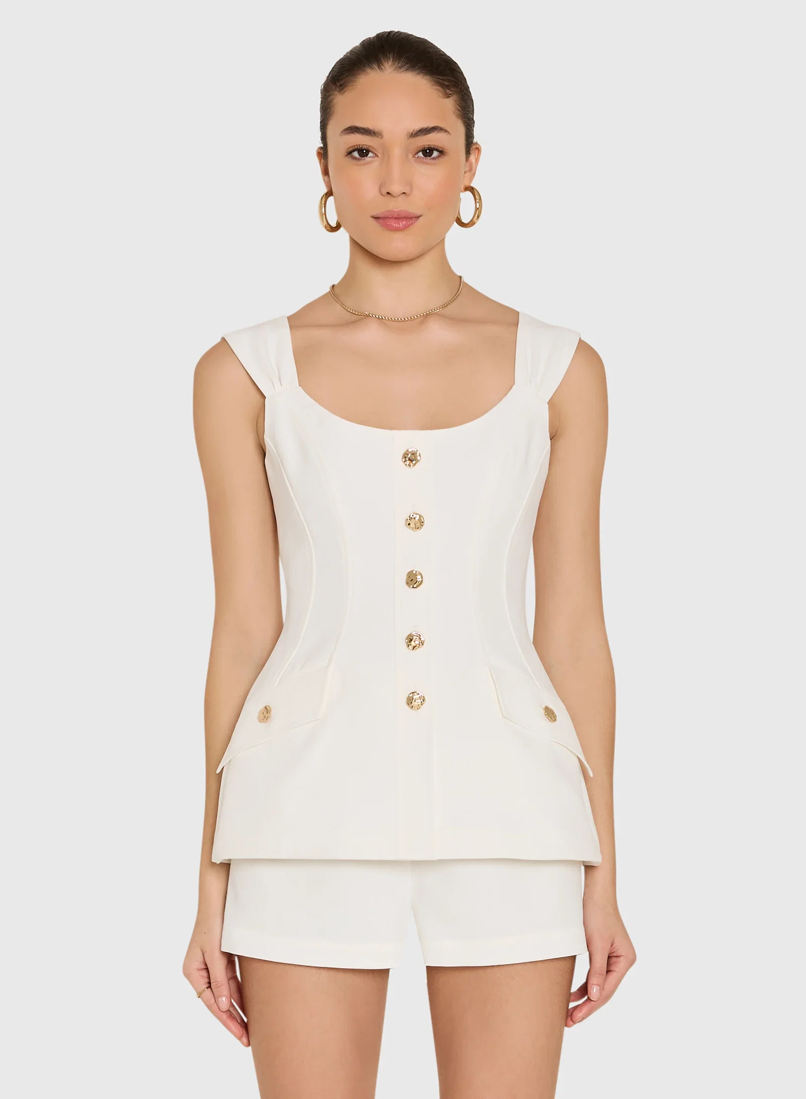 Image of Amoretta Top - Ivory