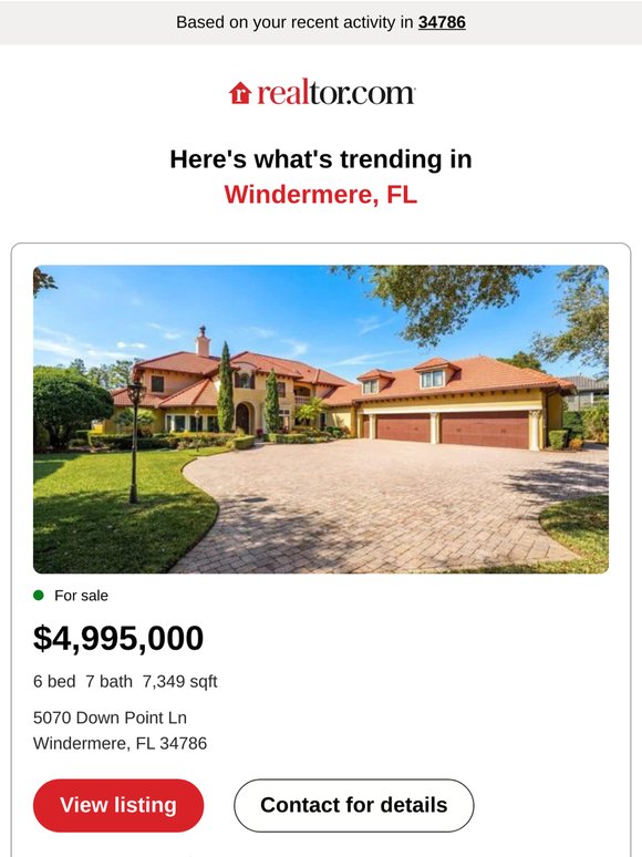 | Windermere, FL - most viewed listings of the day |