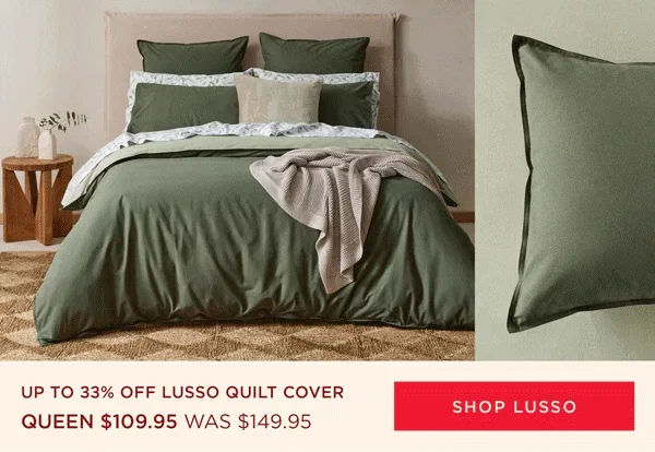 Lusso Quilt Cover