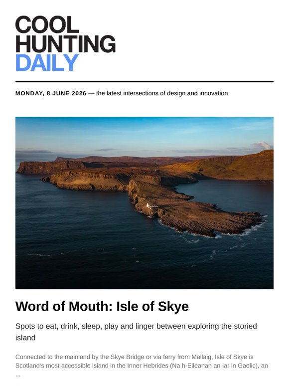Word of Mouth: Isle of Skye