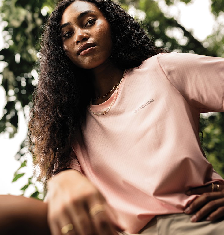 Women's pink shirt.