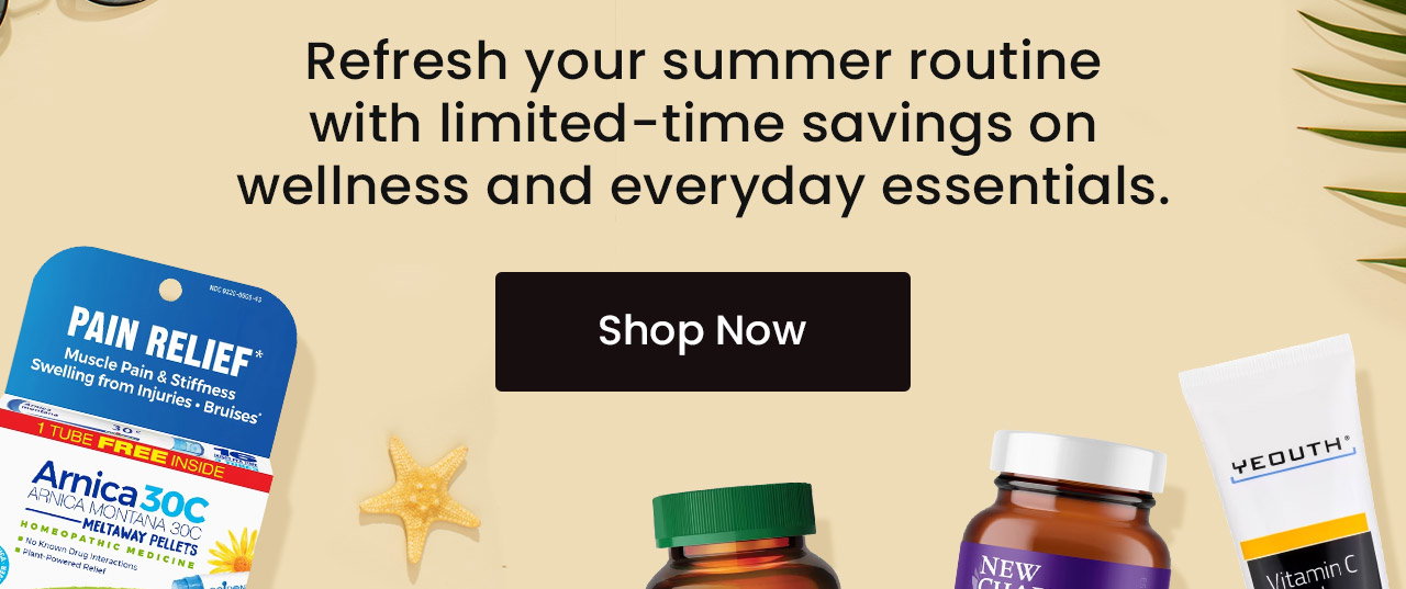 Refresh your routine with limited-time savings on wellness and everyday essentials. Shop now.