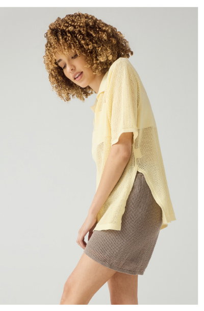 Shop Ayesha Top In Yellow