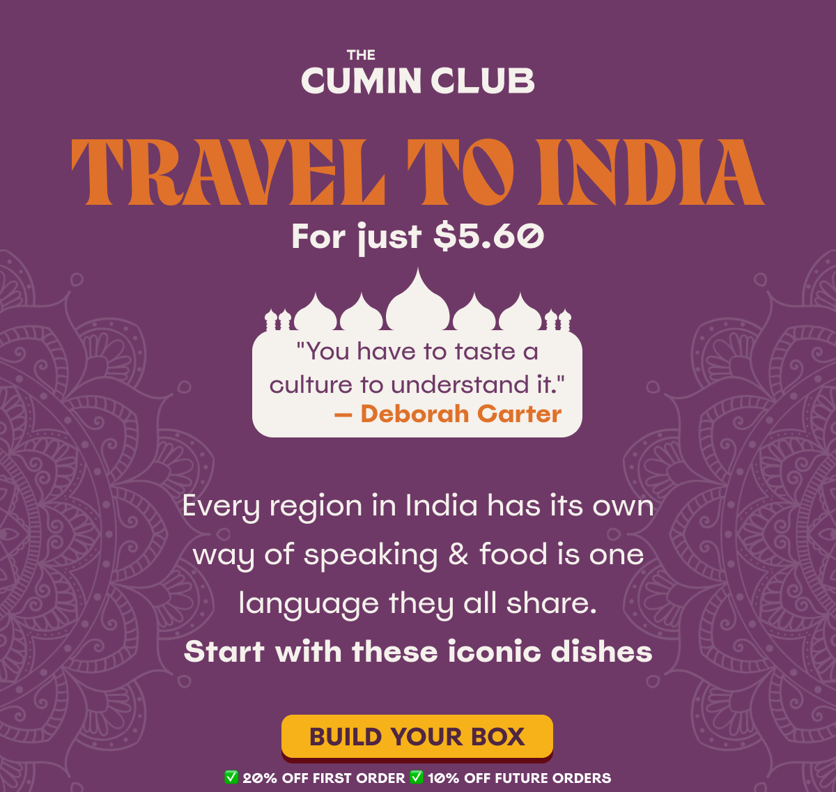 Travel to India for just $5.60