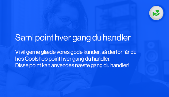 Saml point hver gang du handler