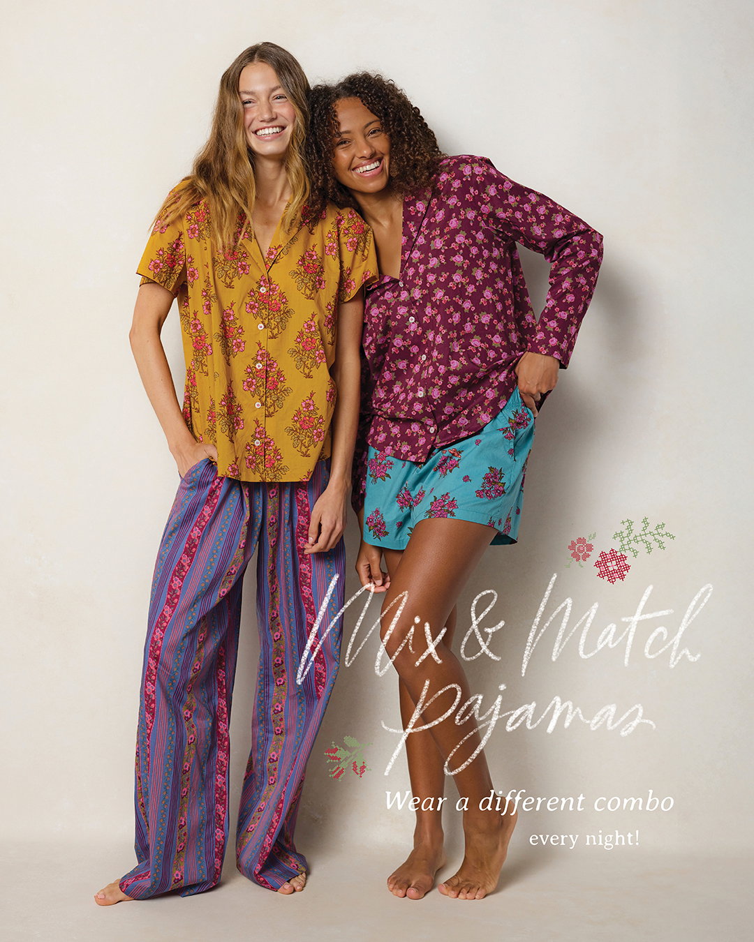 SHOP MIX & MATCH PAJAMAS