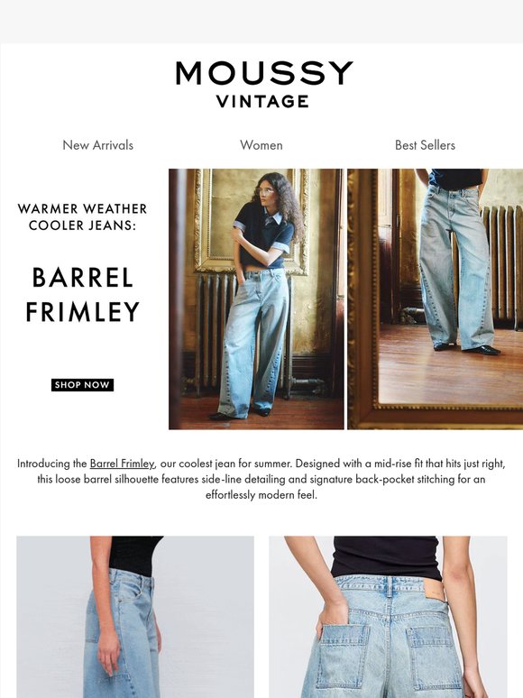 Warmer Weather, Cooler Jeans