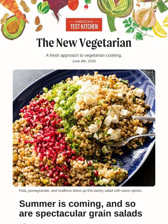 The New Vegetarian: It’s spectacular grain salad season!