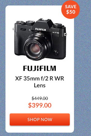 Fujifilm XF 35mm f/2 R WR Lens