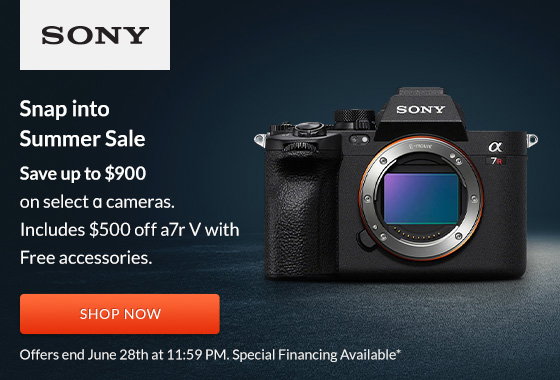 Sony Snap into Summer Sale | Shop Now