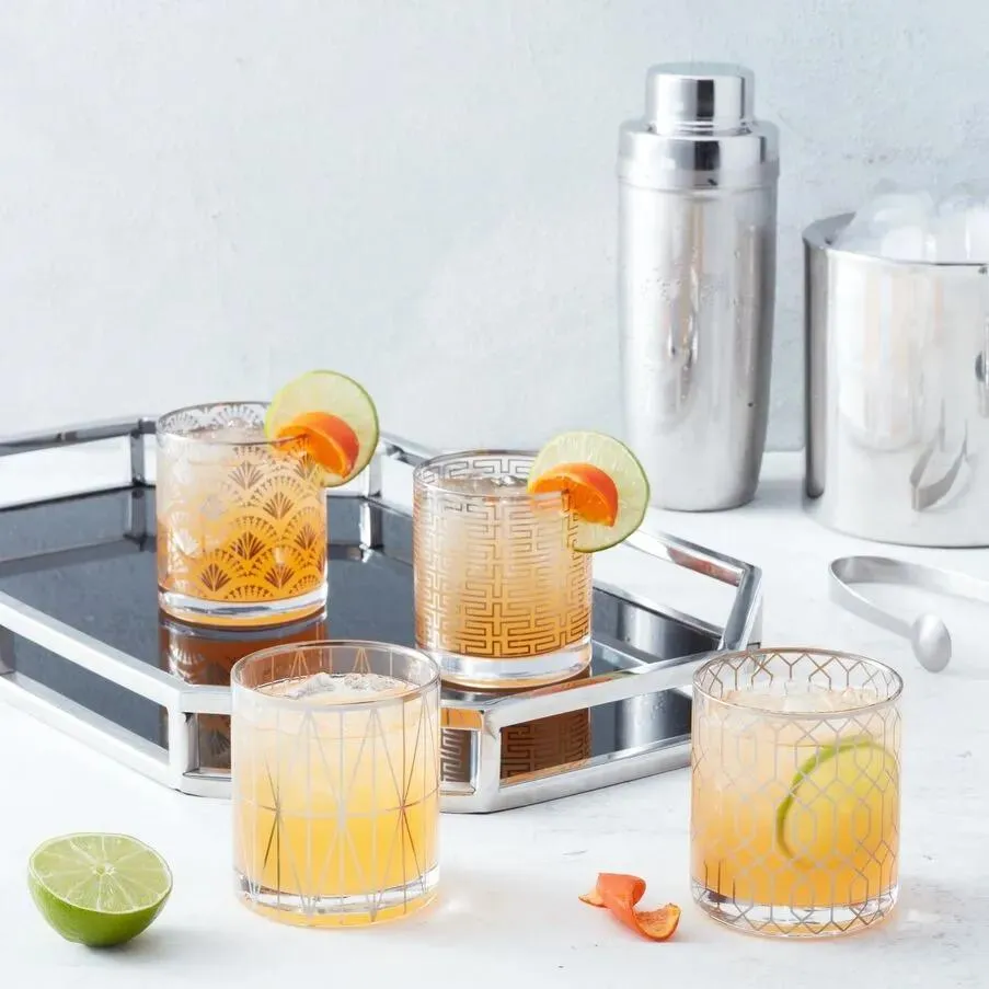 Image of Soiree Double Old-Fashioned - Set of 4