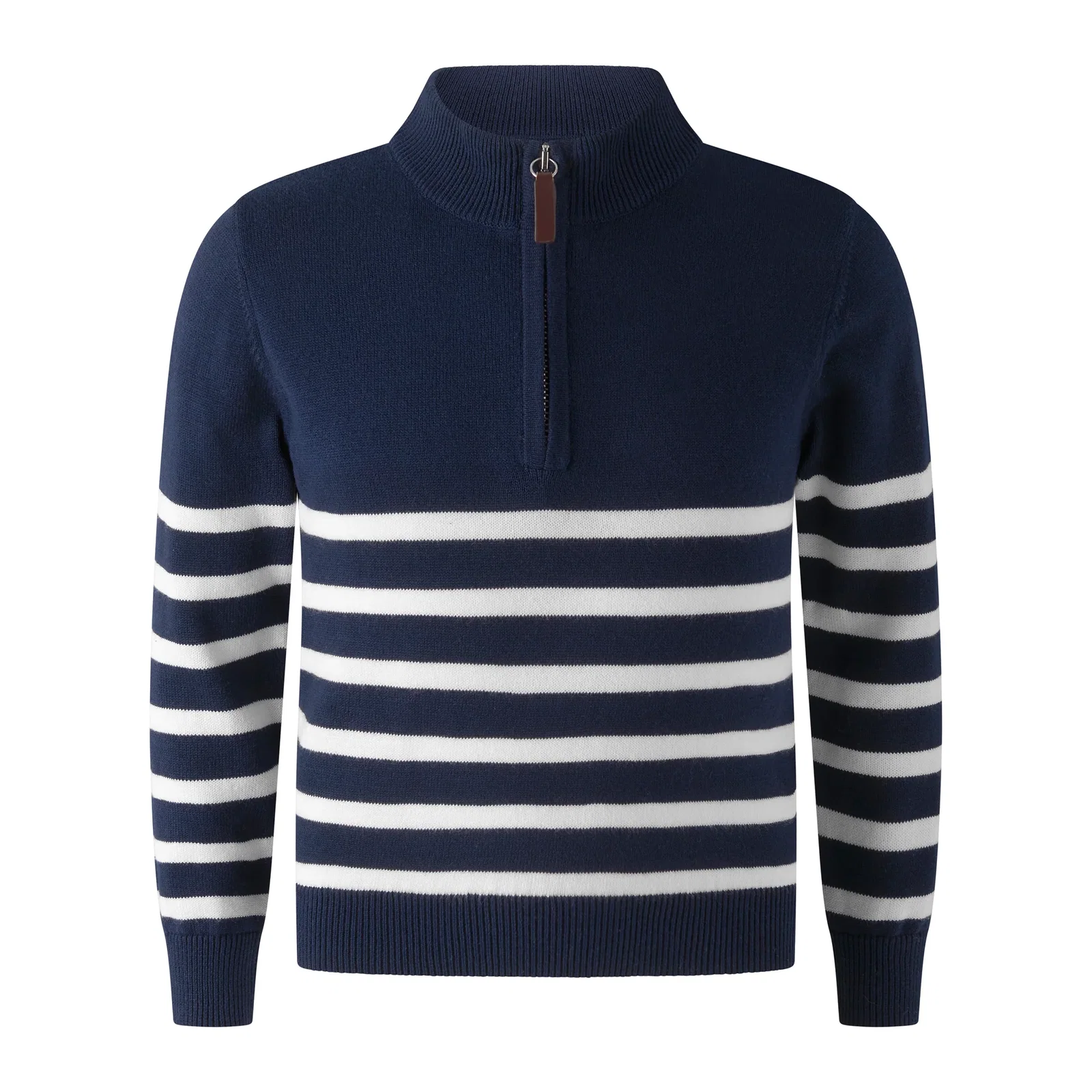 Breton Half-zip Sweater