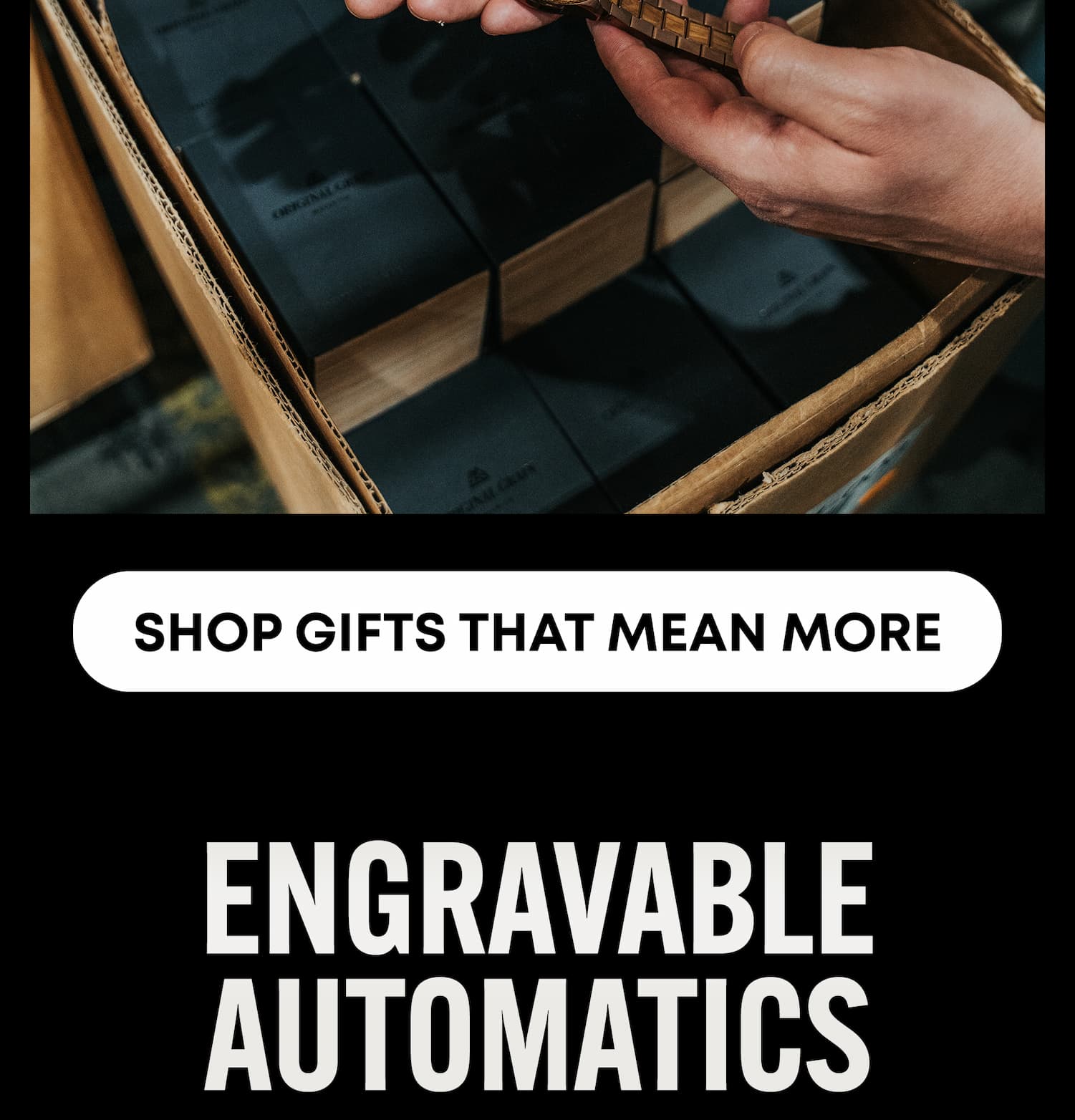 Personalize Dad's Watch