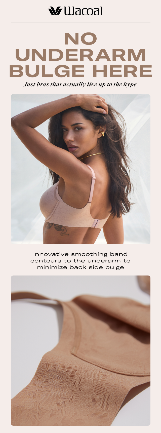 No underarm bulge here - just bras that actually live up to the hype - Shop Taking Sides Collection