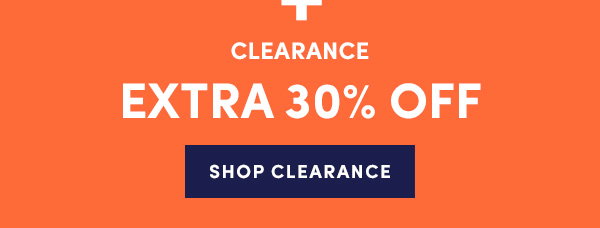 extra 30% off clearance