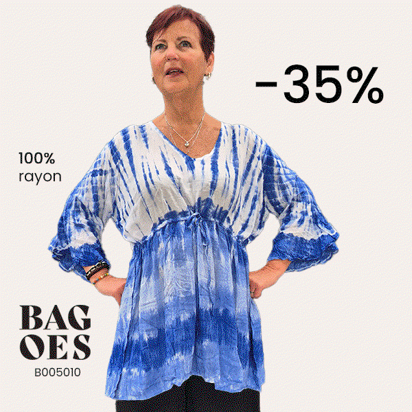 Bagoes batik tuniek met korting