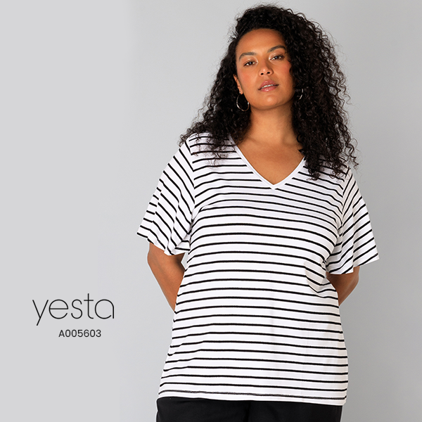 Yesta shirt streep met korting