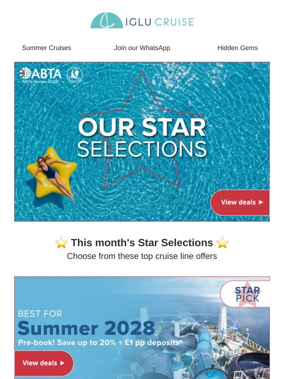 Open for huge savings & low £1 pp deposits ⭐