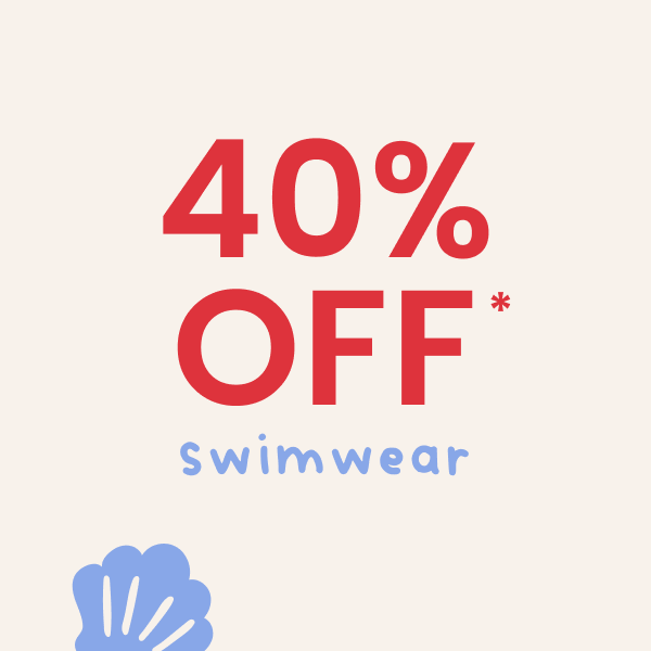 40% OFF swimwear