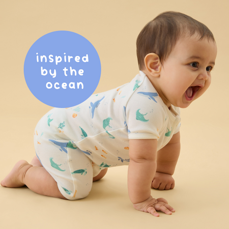 Ocean Dreams Summer Sleepsuit