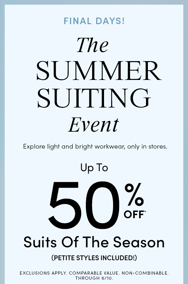 Summer Suitng