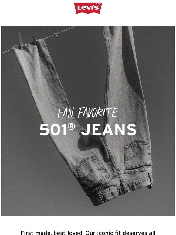 Give it up for 501® jeans