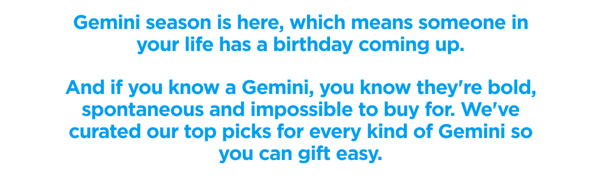 SHOP FOR GEMINI