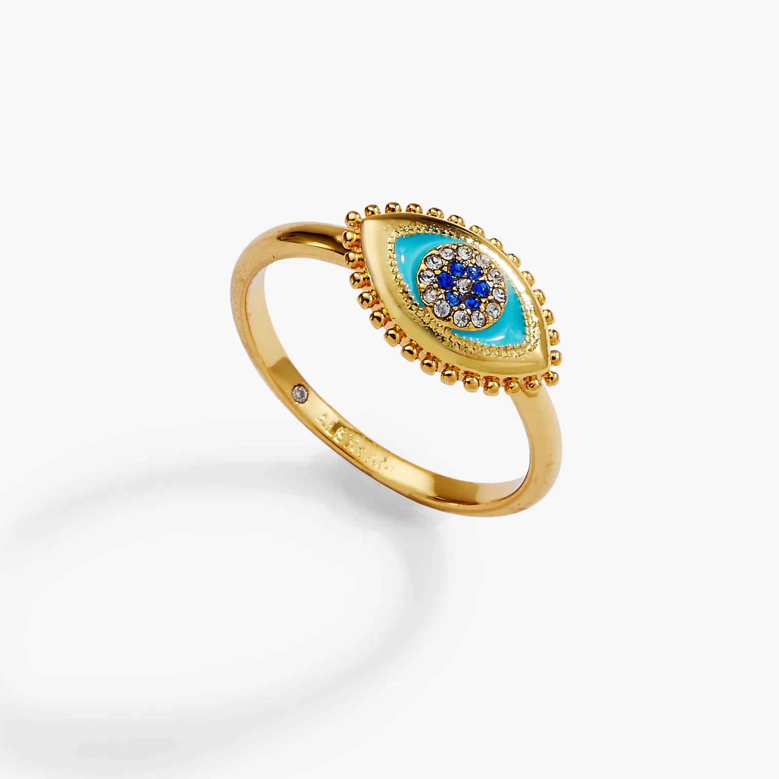 Image of Healing Stone Evil Eye Ring